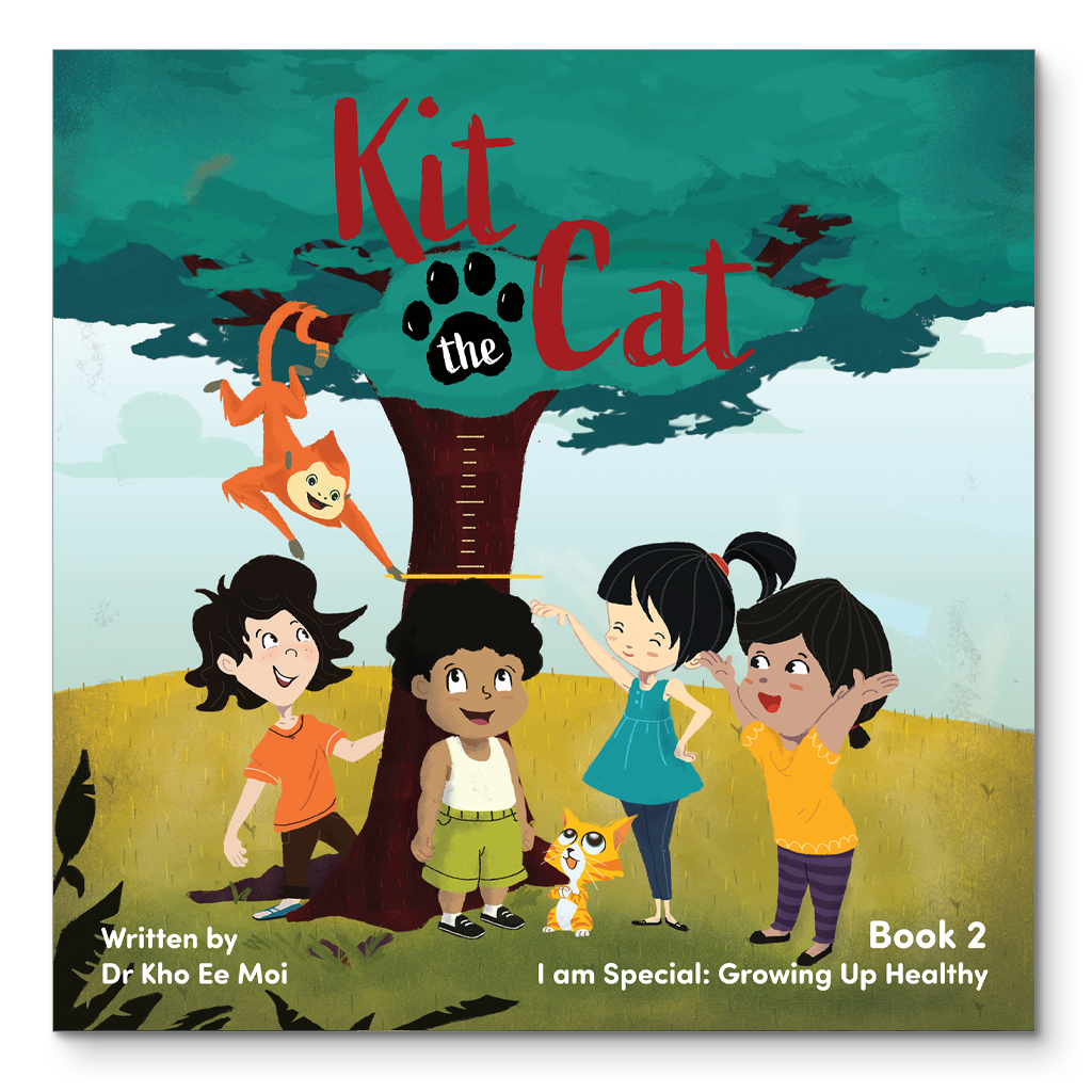 Ravi heard from someone that he could grow taller by jumping. Is that true? Join Kit, Ravi and friends as they learn about growing up healthily.